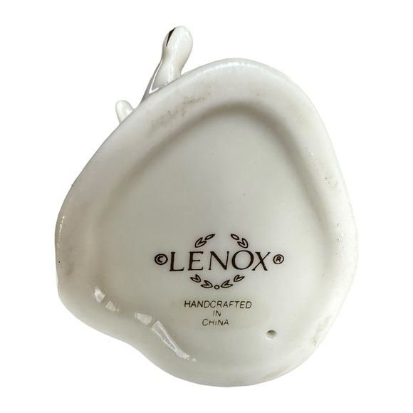 Lenox China Dolphin Figurine with Gold Accents 4 Inches - Picture 6 of 7